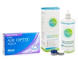 Air Optix Aqua Multifocal (6 lenti) + Solunate Multi-Purpose 400 ml con portalenti 16209