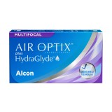 Air Optix Plus Hydraglyde Multifocal (3 lenti) + Solunate Multi-Purpose 400 ml con portalenti 39464
