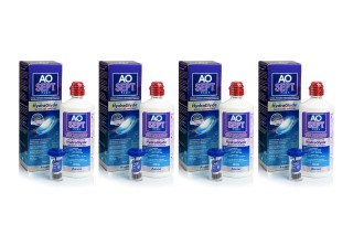 AOSEPT PLUS con Hydraglyde 4 x 360 ml con portalenti