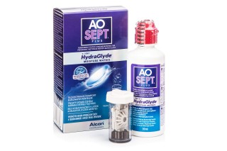 AOSEPT PLUS con Hydraglyde 90 ml con portalenti