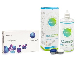 Biofinity+ Solunate Multi-Purpose 400 ml
