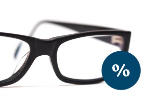 11% di sconto sulle lenti graduate per occhiali