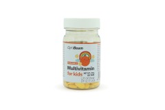 GymBeam Multivitamin all'arancia per bambini (120 compresse masticabili)