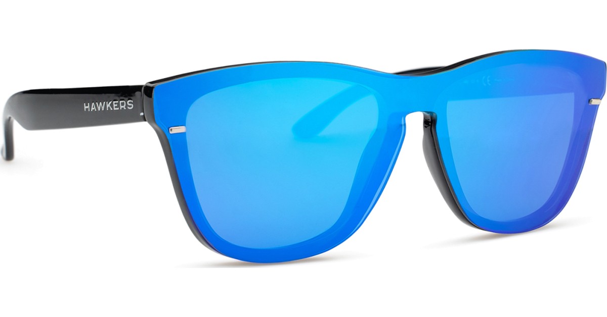 HAWKERS Occhiali Da Sole Modello Hell – Stile Aviator Con Lenti Blu Graduate – Unisex – Protezione UV 100% - 3