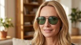 Izipizi Sun #Cruise Black Green lenses Immagine generata