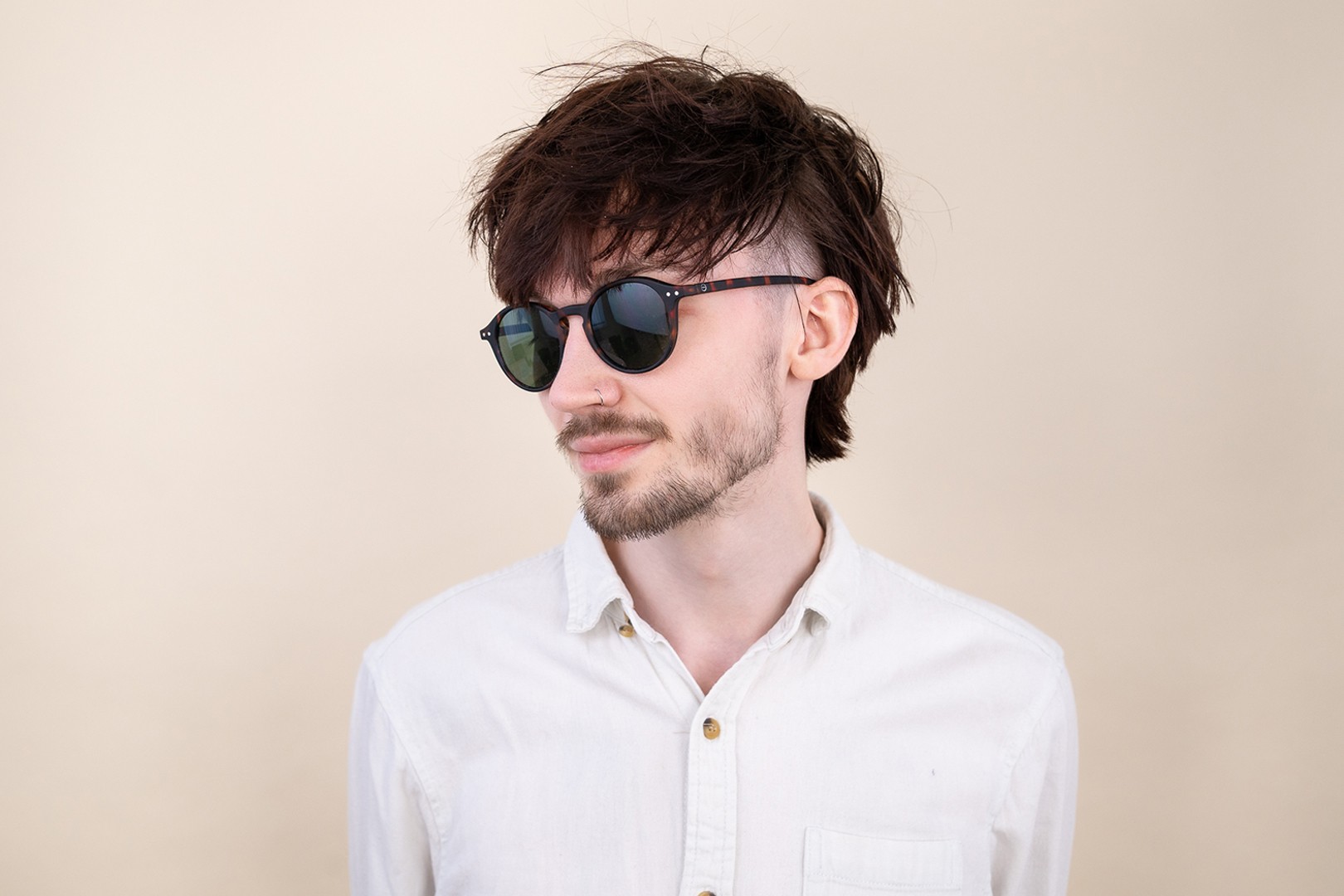 Izipizi Sun D Tortoise Green Lenses Occhiali da sole Lentiamo