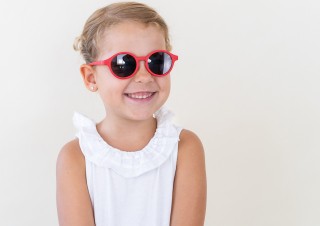 Izipizi Sun Kids+ #D Red (per età 3 - 5 anni) 21963