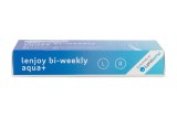 Lenjoy Bi-weekly Aqua+ (12 lenti) + Oxynate Peroxide 380 ml con portalenti 27787