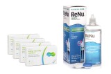Lenjoy Monthly Comfort (12 lenti) + ReNu MultiPlus 360 ml con portalenti 27818