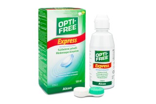 OPTI-FREE Express 120 ml con portalenti