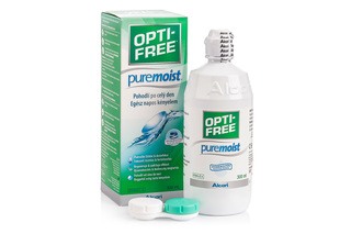 OPTI-FREE PureMoist 300 ml con portalenti