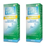 OPTI-FREE RepleniSH 2 x 300 ml con portalenti 9545