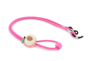 Cordino da occhiali rosa per bambini