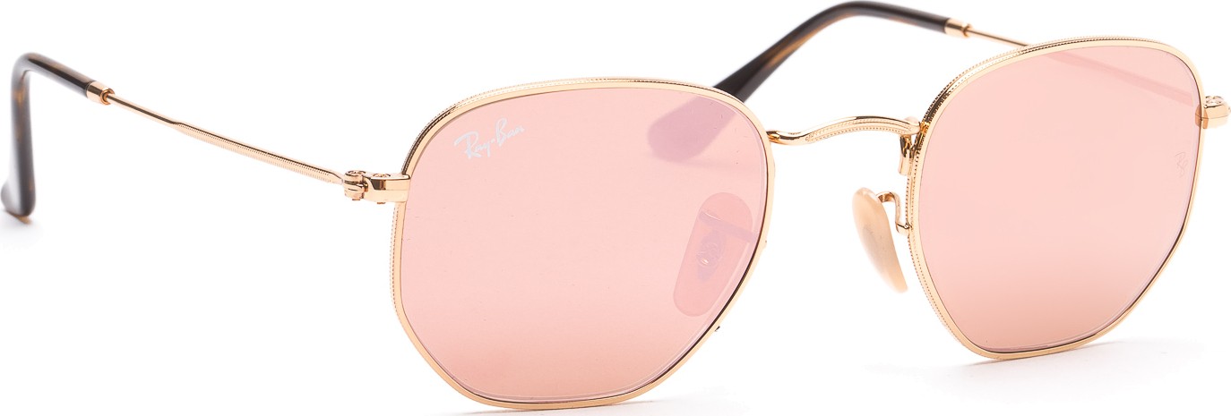 Ray ban online rosa hexagonal