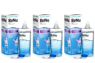 ReNu MPS Sensitive Eyes 3 x 360 ml con portalenti