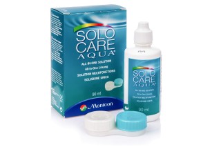 SOLOCARE AQUA 90 ml con portalenti (bonus)