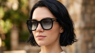Tom Ford Leigh FT1115 01B 52 Immagine generata
