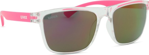 Uvex Rookie Clear Pink/Mir. Pink S5330779316 (per età 6 - 10 anni)